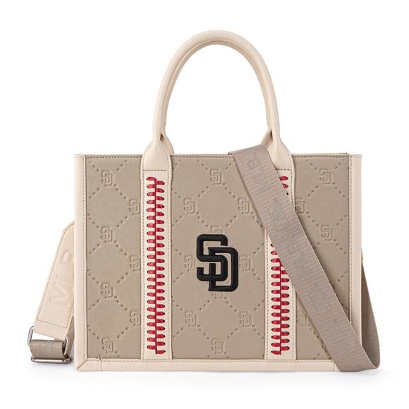 MLB San Diego Padres Whipstitch Tote/Crossbody *Brand NEW w/ Tags & Dustbag - Picture 1 of 5